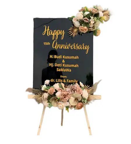 Papan Bunga Akrilik sukarasa