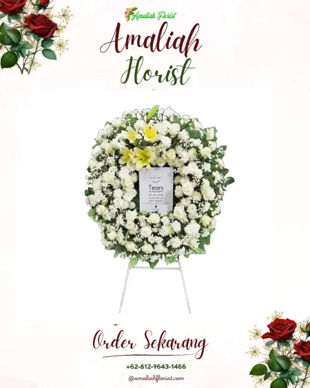 Krans Bunga Duka sukarasa